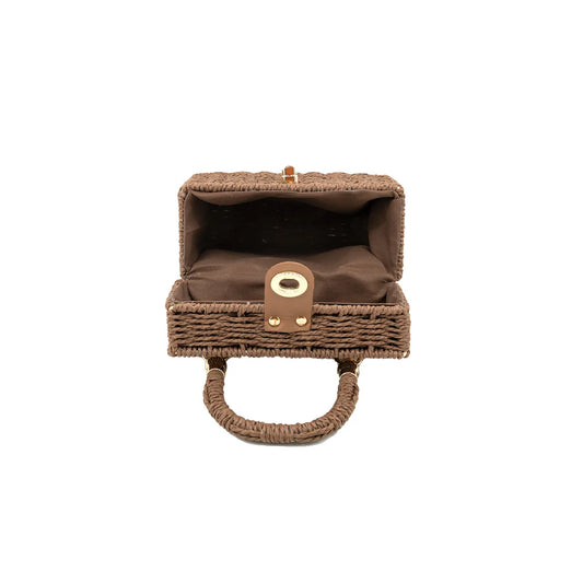 The Lagos Luxe Rattan Mini Bag