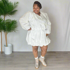 ZIP UP CROP JACKET AND SKIRT SET