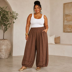 Wide Leg Balloon Pants