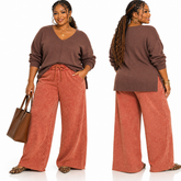 Chic Front Seam Sweater