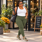 Brushed Dty Microfiber full length leggings