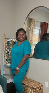 Bella's Butter SHORT SLEEVE V-NECK LEGGING SET