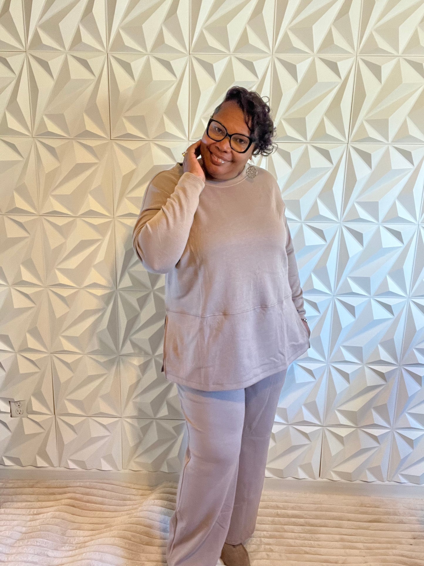 LONG SLEEVE WRINKLE FREE TRAVEL SET