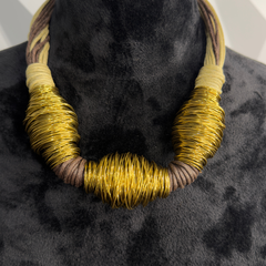 The Gilded Muse Statement Necklace 