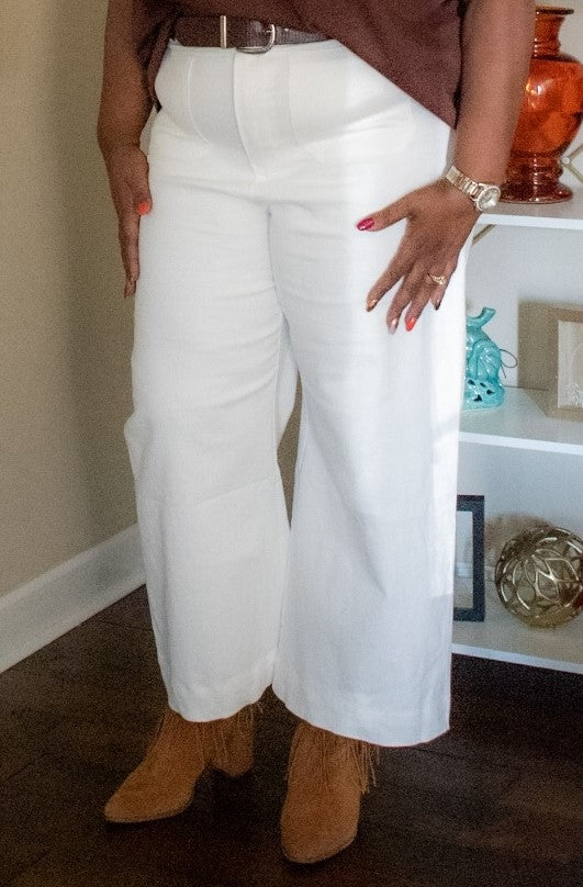 Soft Washed Wide Leg Pant