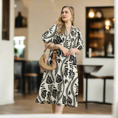 BOHO PRINT DRESS