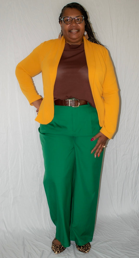 WAIST LENGTH BLAZER