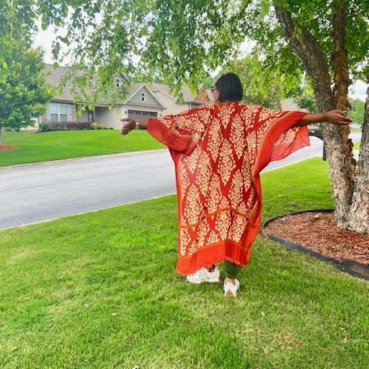 CHIC DAMASK KIMONO