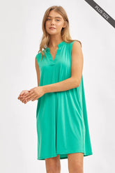 TANK DRESS WITH POCKETS