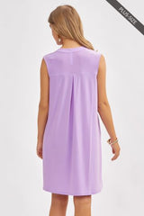 TANK DRESS WITH POCKETS