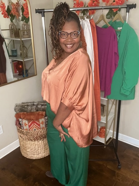 OVER-SIZED BLOUSE