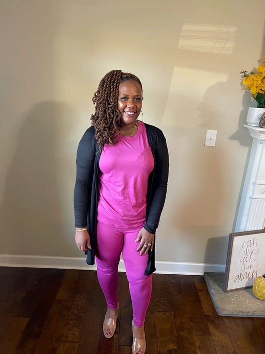 ROUND NECK LEGGING  SET