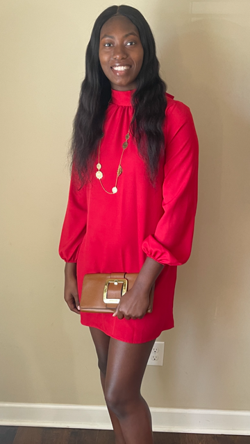 RED PARTY DRESS