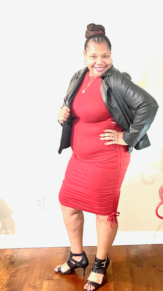 PLUS SIZE SKIRT SET