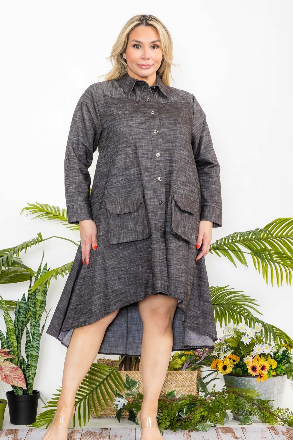 Denim Tunic Dress or Jacket