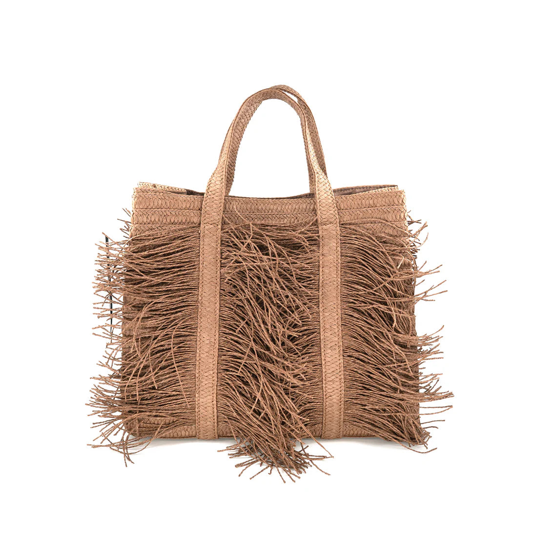 LARGE FRINGE TOTE