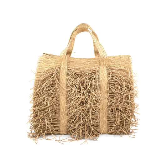 LARGE FRINGE TOTE