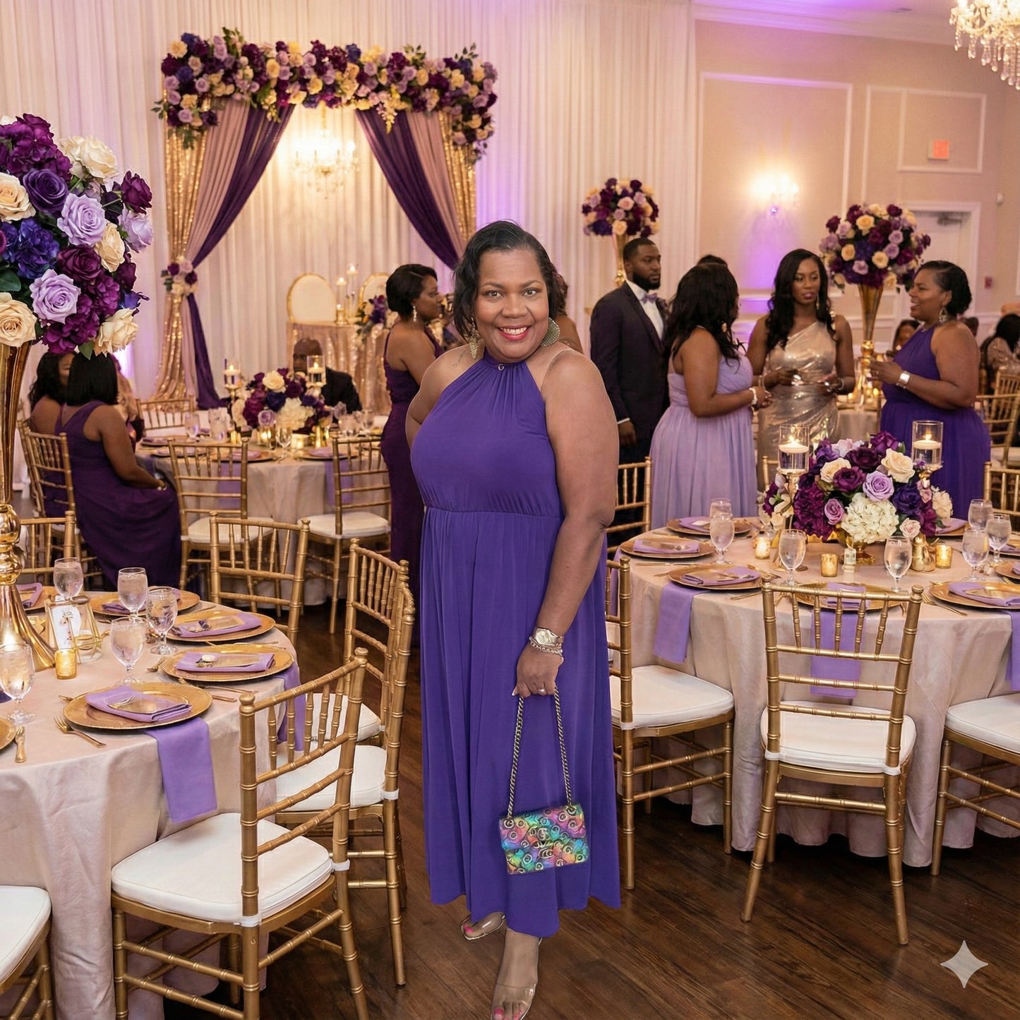 The Perfect Plus Halter Dress