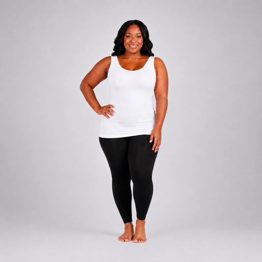 Reversible V or U Neckline Seamless Tank