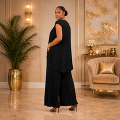 The Main Character Pleated Pant Set