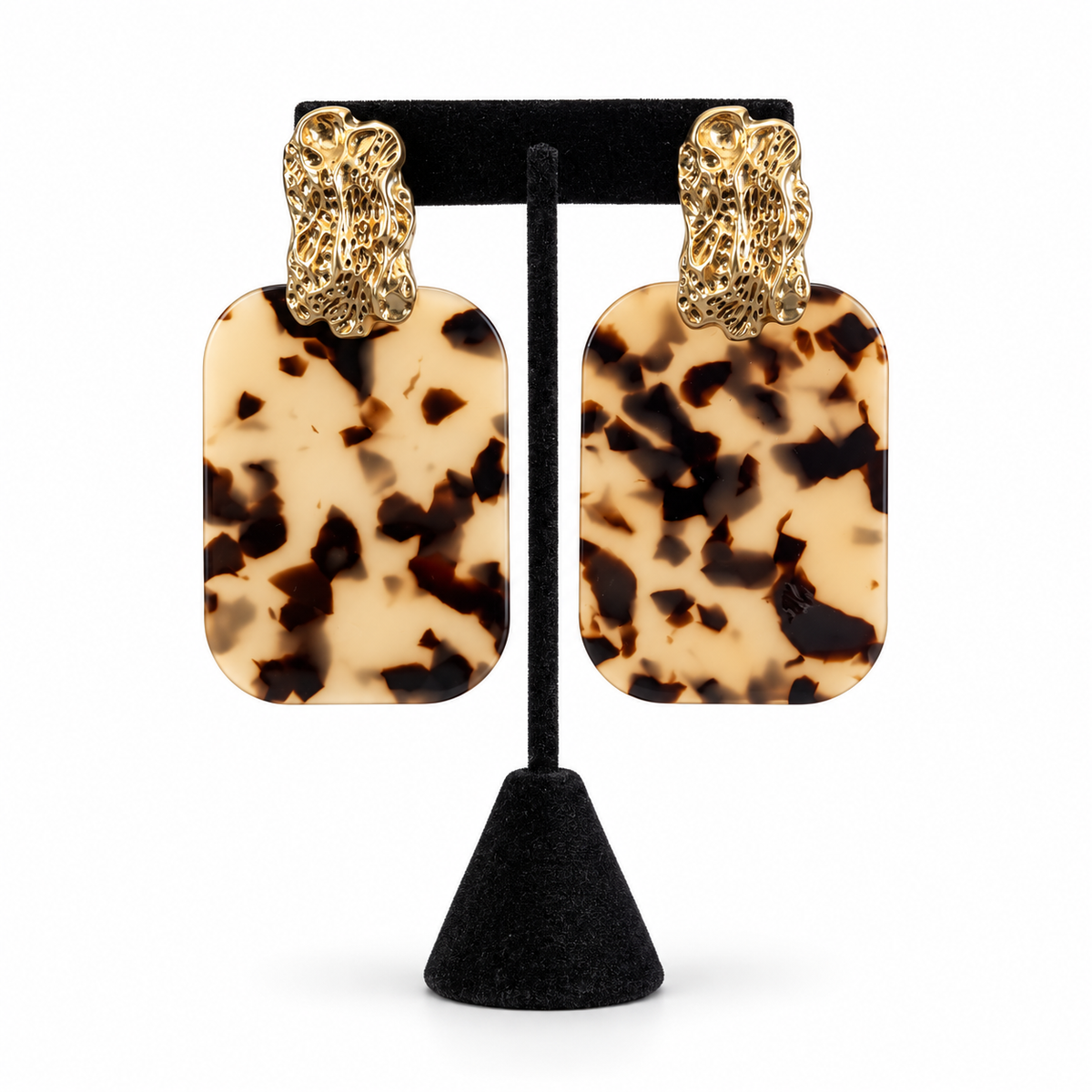 Small Doorknocker Earrings