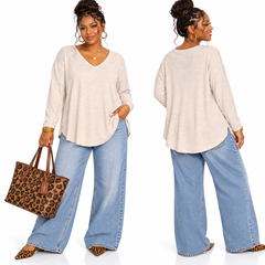 The Unbasic Basic Flowy Long Sleeve Tee