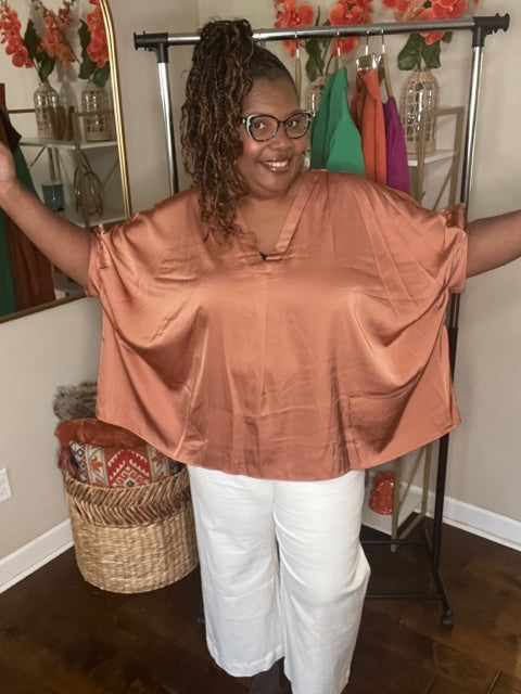 OVER-SIZED BLOUSE