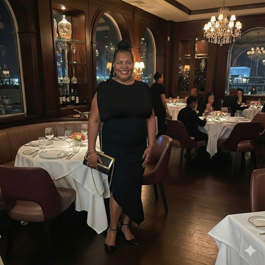 PLUS SIZE BLACK ASYMMETRICAL SEXY SLEEVELESS DRESS