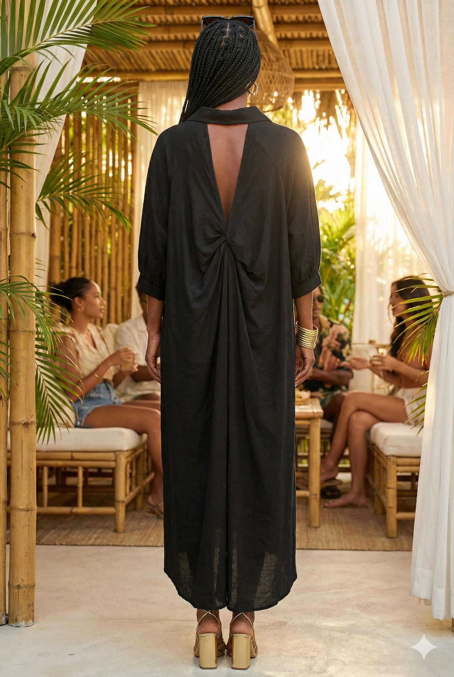 The Retreat Black Dress