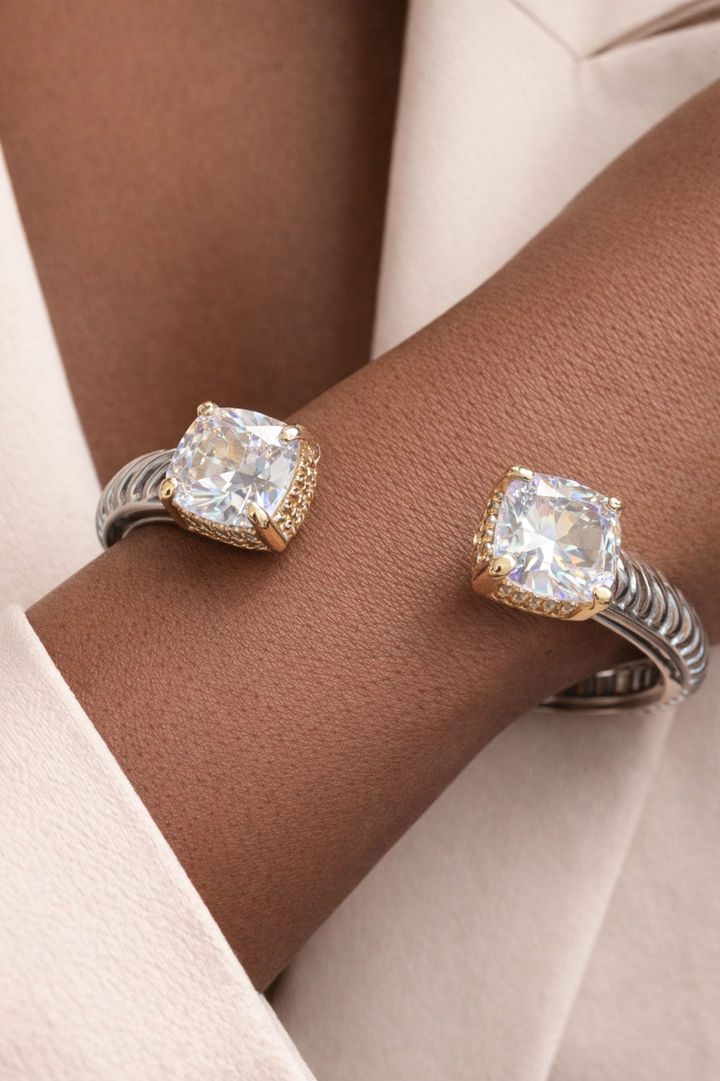 The Double Take Cuff (Clear)