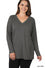 PLUS SIZE LONG SLEEVED POCKET SHIRT