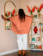 OVER-SIZED BLOUSE