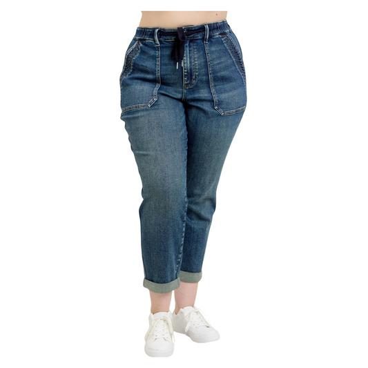 JUDY BLUE VINTAGE WASH JOGGER