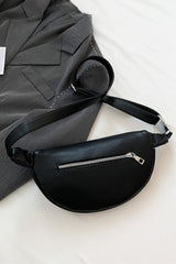 VEGAN LEATHER CROSSBODY SLING FANNY BUM BAG