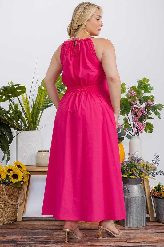 Maxi Floral Detail Dress