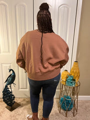 SWEATSHIRT WITH BALLOON SLEEVES