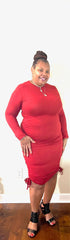 PLUS SIZE SKIRT SET